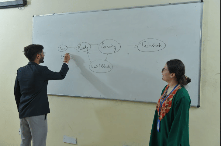 CGC Landran Students studying in Classrooms & E Classroom photo 5